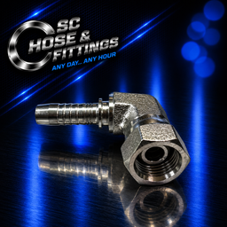 B0217 - Stem Compact 90* - BSPP Female Swivel
