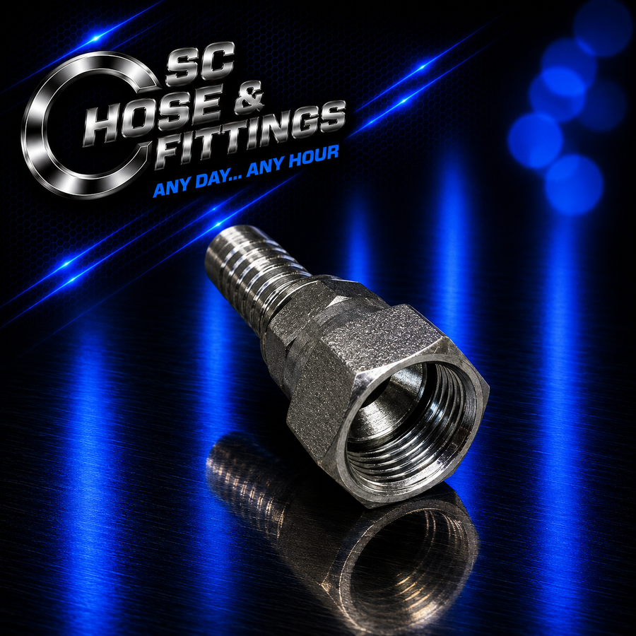 A0253 - Stem - JIC Female Swivel