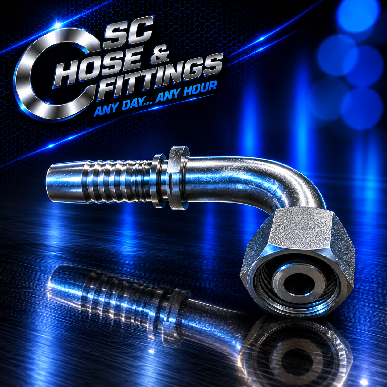 G0267 - Stem Swept 90* - Metric FS - DKOL - 90 Degrees