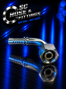 G0269 - Stem 90* - Metric Female Swivel