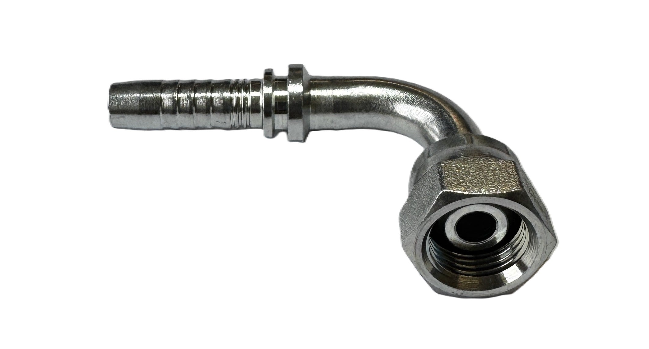 G0217 - Stem Swept 90* - BSPP Female Swivel O'Ring