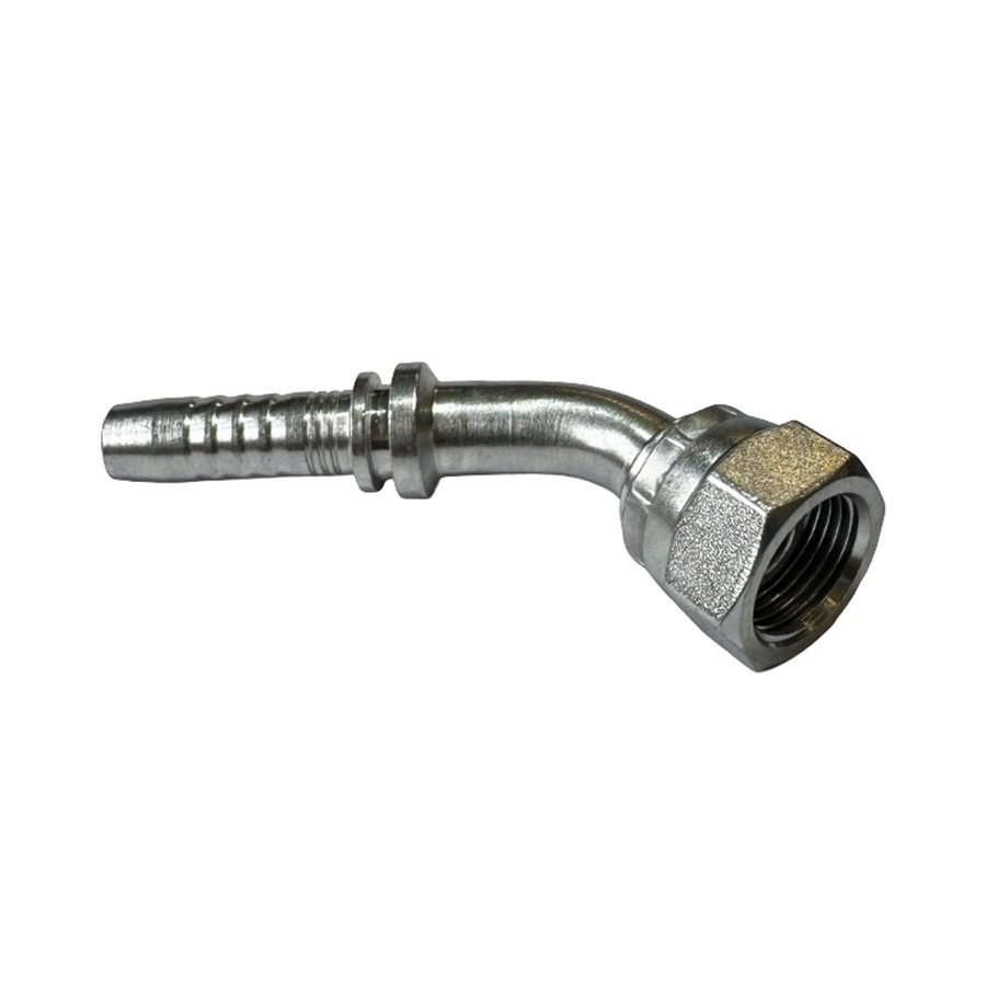 J0217 - Stem Swept 45* - BSPP Female Swivel
