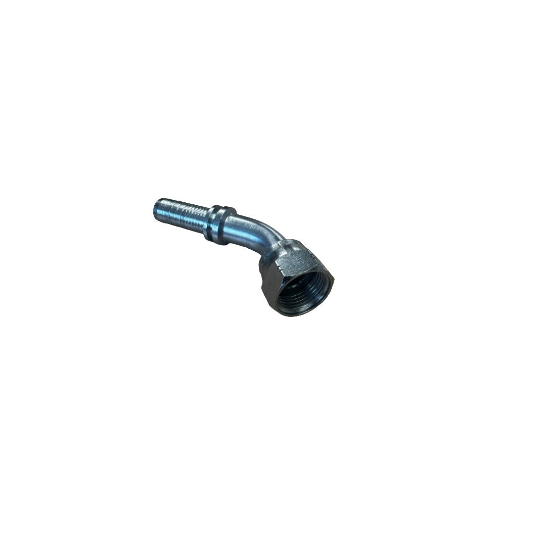 J0289 - Stem Swept 45*- ORFS Female Swivel